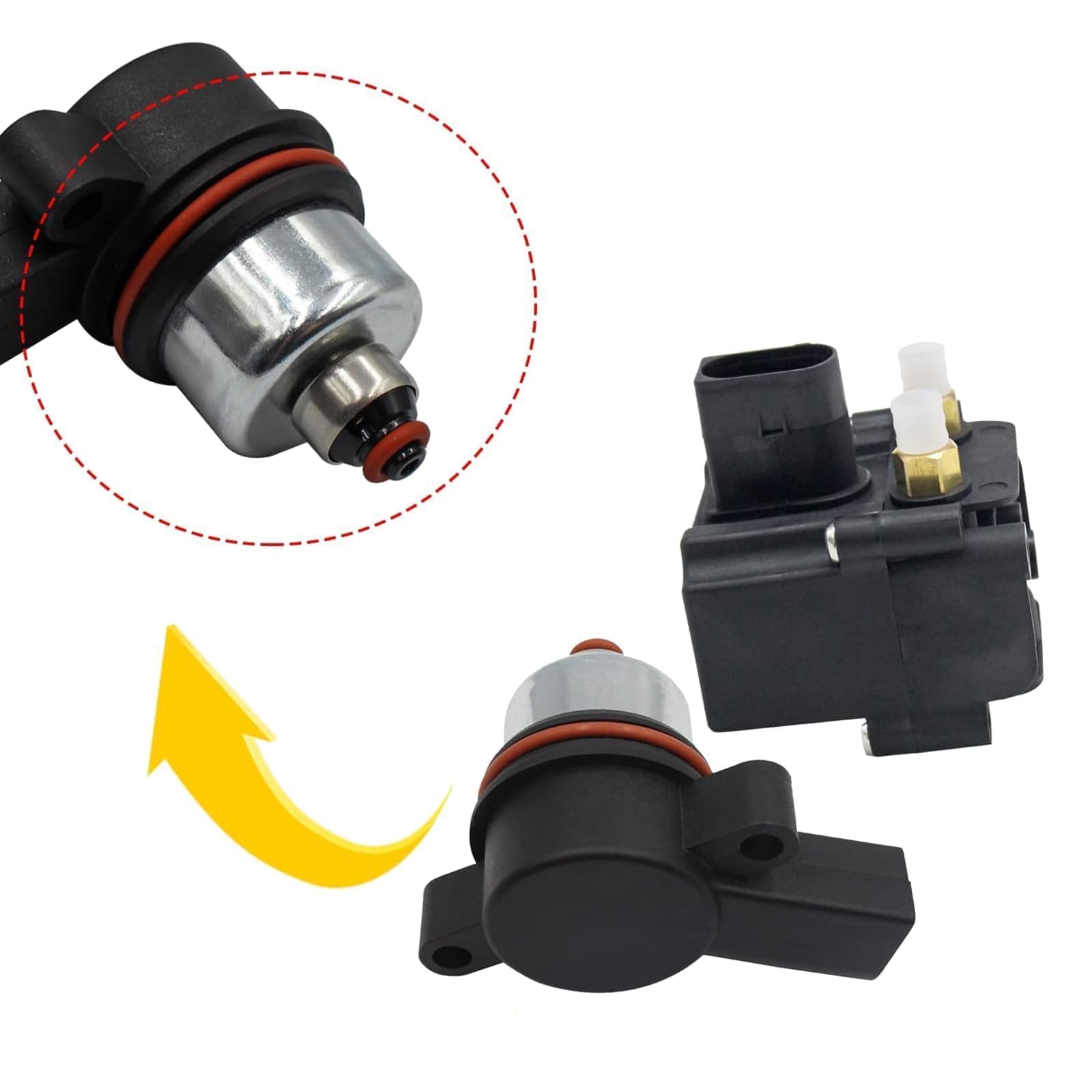 Valvola solenoide 37206789450 Fit per BMW F01 F02 F07 F11 X5 F15 X6 F16 Air Ride 37206784137