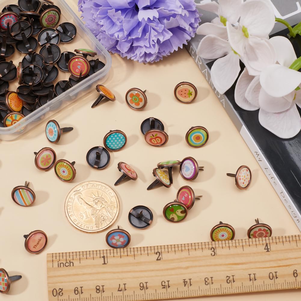 PH PandaHall Lot De 1 000 Mini Attaches Parisiennes En Métal Noir Pour Scrapbooking, Loisirs Créatifs, Projets Scolaires, Scrapbooking, Fournitures De Bricolage - 4,5 X 8 Mm