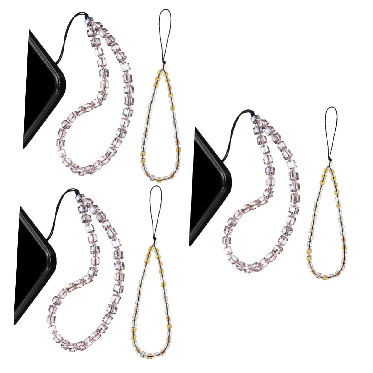 HOMSFOU Cadena Cuello De Cisne Cuerda De Mano Accesorios Moviles Accesorios Para Moviles Correa De Muñeca Para Teléfono Correa Para La Muñeca Del Cordón Del Teléfono