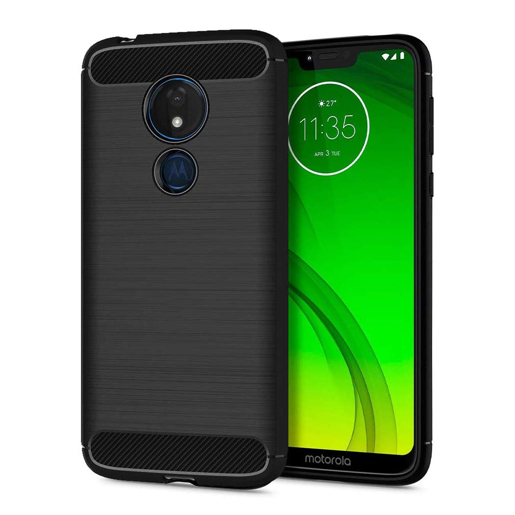 Custodia Per Moto G7 / G7 Plus Con Fiori – Morbida In TPU Trasparente, Antiurto, Sottile, Non Per G7 Power/Play