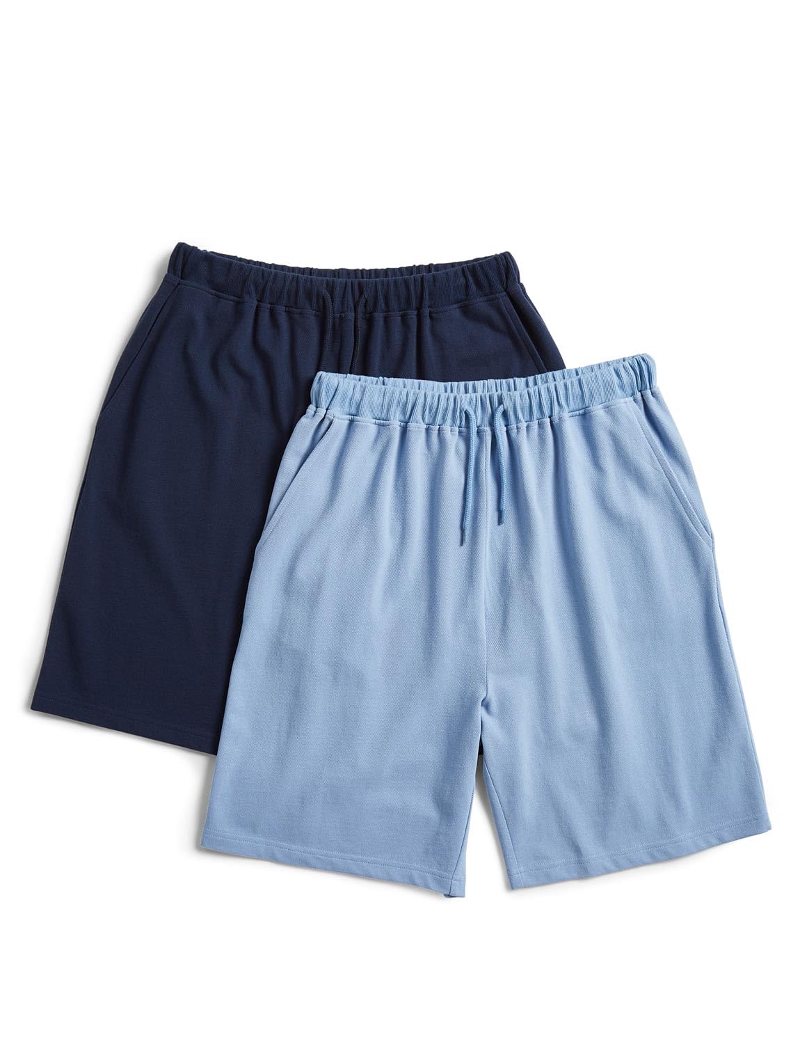 Pegasus Men's Cotton Pique Shorts - Navy - XL