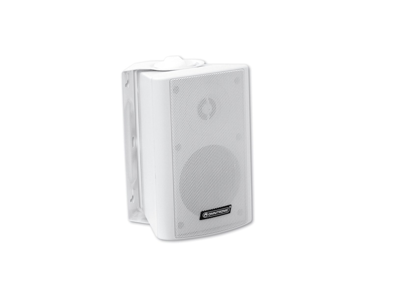 OMNITRONIC WP-3W ELA-Wandlautsprecher | 2-Wege-Lautsprecher mit Halterung, 100 V, 15 W RMS