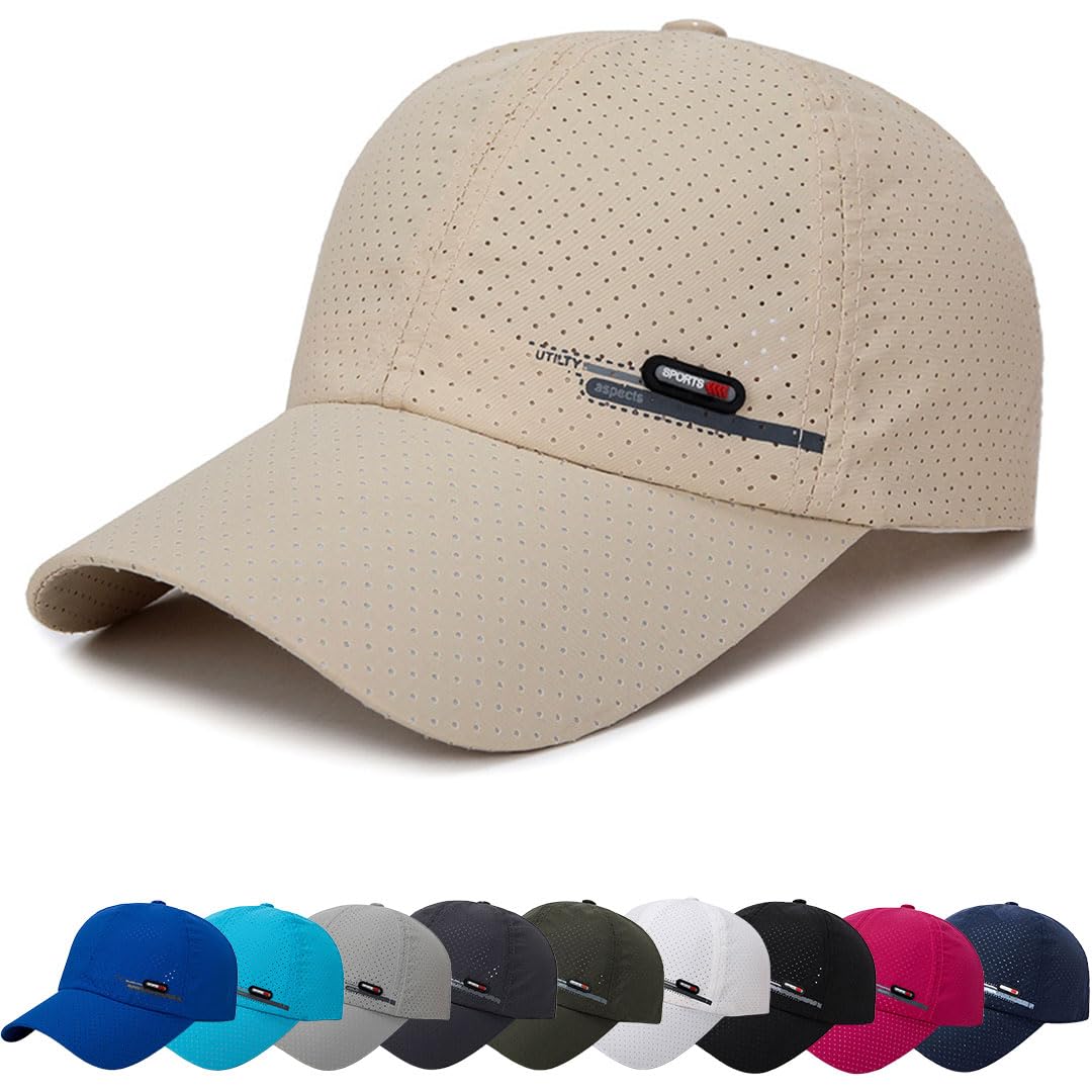 Gorra de BéIsbol de Transpirable para Hombre Gorra el Sol Moda Gorra Running Hombre Mujer Ajustable Sombrero Verano Gorra Beisbol — view 12