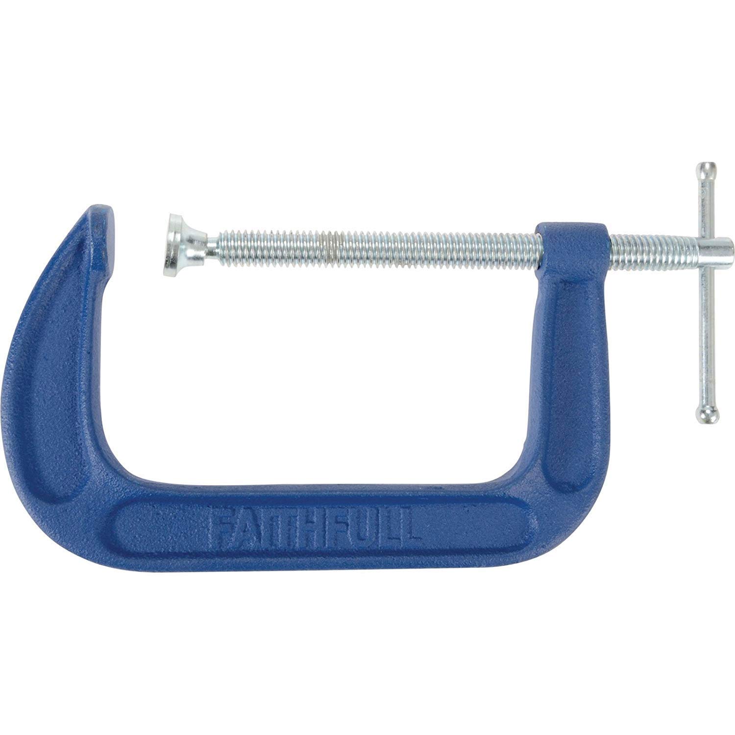 Faithfull G Clamp - Medium Duty 6In - Blue Iron - FAIGMD6