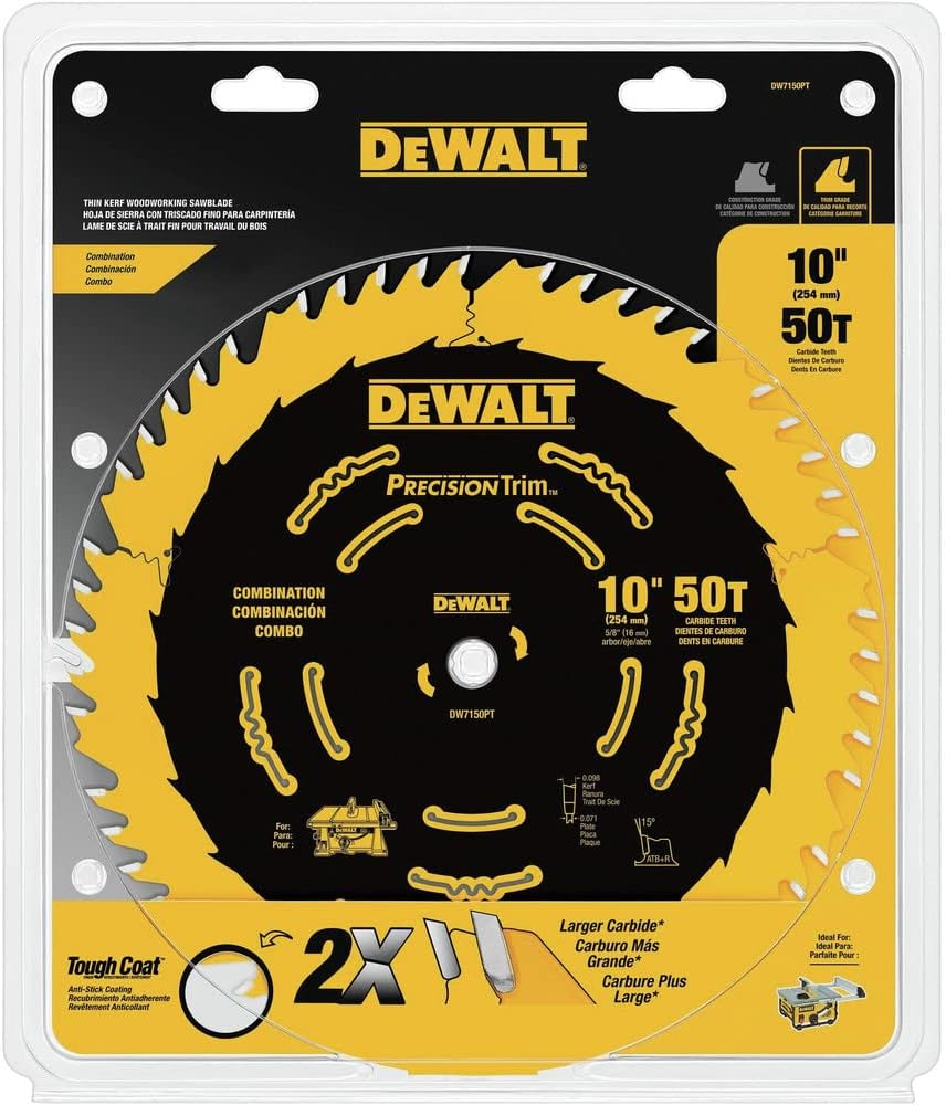 DEWALT DW7150PT Combination Saw Blade
