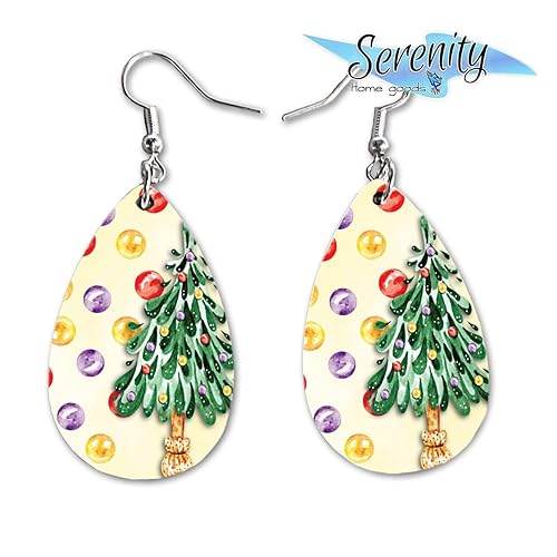 Miniatura 73 de Adorable Snoman Dangle Earrings Set Lightweigh Christmas Winter Jewelry Jewelry Earings Double Sided Print