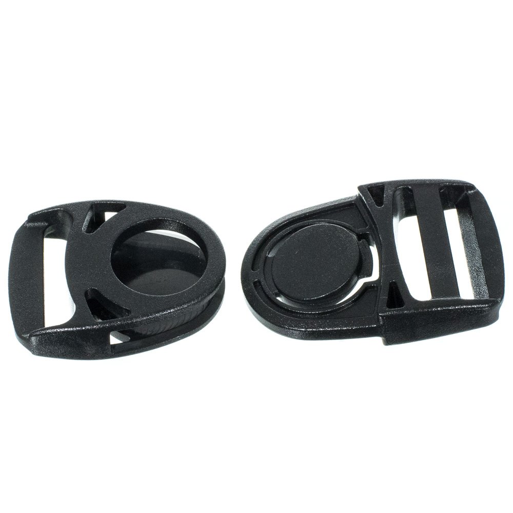 Paracord Planet Hebilla lateral giratoria de liberación rápida | para mochilas, bolsos, hebillas de pulsera de paracaídas y uso al aire libre