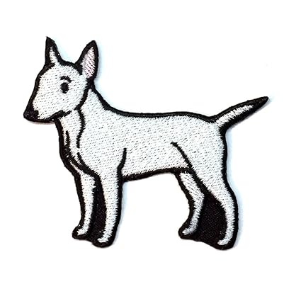 Bull Terrier Iron on Patch