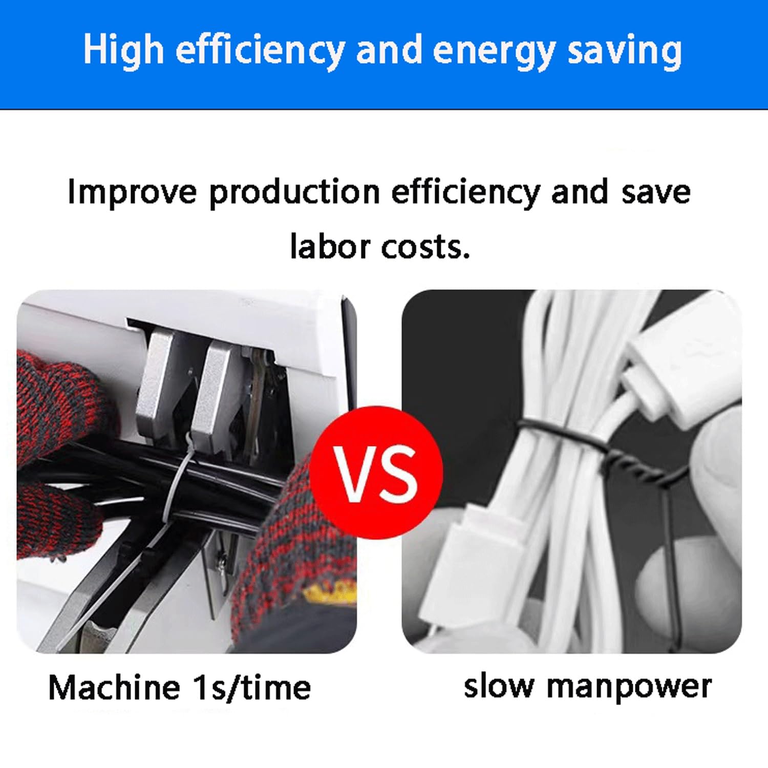 Macchina Automatica Professionale Per Legatura A Torsione, Per Alimenti, Con Una Velocità Di Legatura Di 60-75 Pezzi/minuto, Per Piccole Imprese E Negozi Al Dettaglio(A)