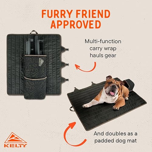 Miniatura 6 de Kelty Rad-Arondack - Silla de campamento de poliéster 600D, marco de aluminio resistente y ligero, peso de transporte de 8 libras, construida para