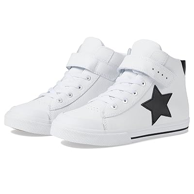 FootMates Riley Leather (Infant/Toddler/Little Kid) Boys Shoes White/Black Leather
