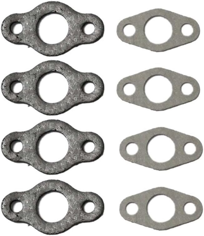 HURI 4set Intake Exhaust Gasket for Motorized Bicycle Bike 49cc 60cc