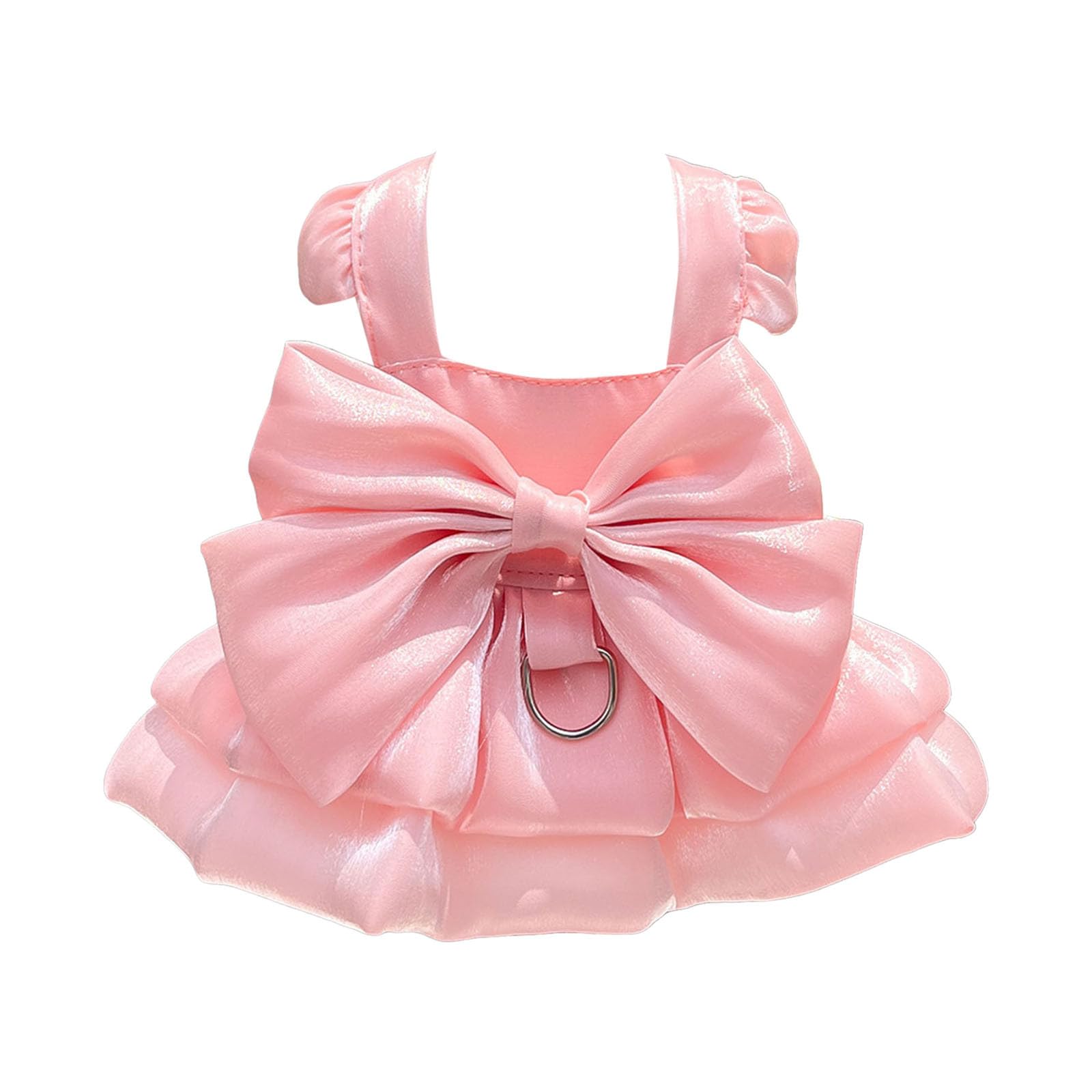 Generisch 2026 Dog Dress for Small Dogs, Cat Bow Dress with D-Ring, Wedding Clothes for Dog Girls, Puppy Tutu Skirt, Summer Costume Dogs, Pet Wedding Dress, Cat Dress, (XXL) — image 1