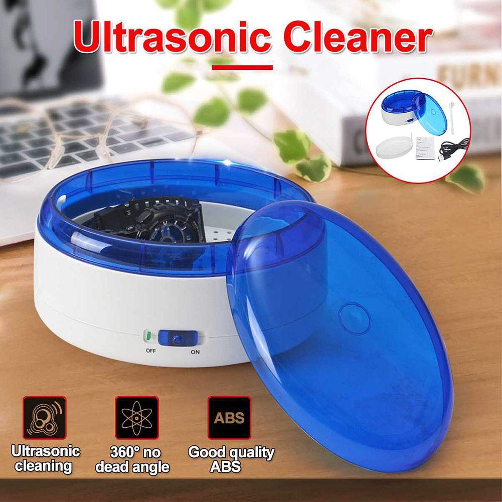 Máquinas de limpieza ， Limpiador ultrasónico de agua eléctrico for collares, pendientes, pulseras, dentaduras postizas, gafas y joyas.