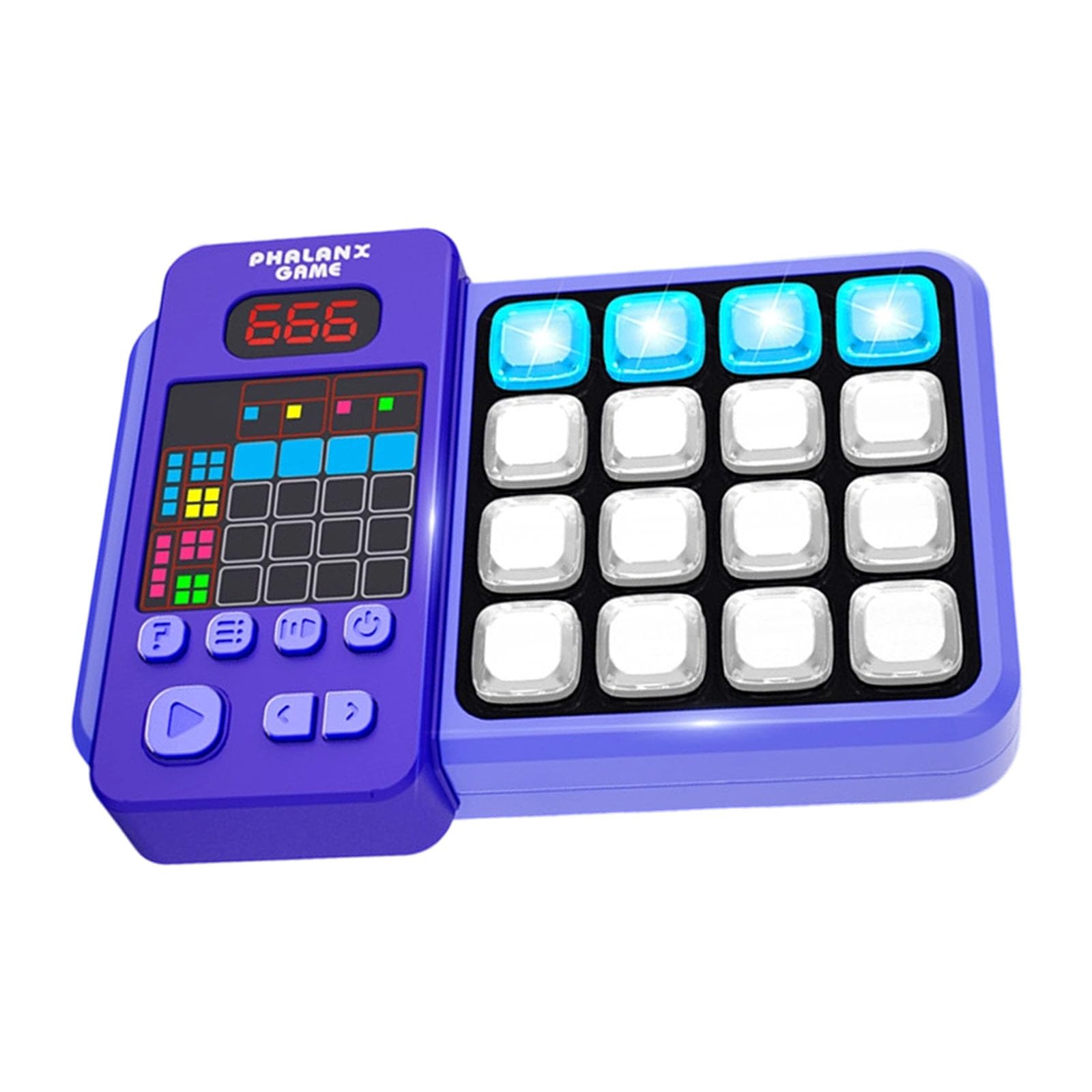 Tragbares Mind Teaser Spiel als Geschenk, Blue and Purple