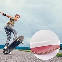 Vista 9 de Cinta de agarre transparente para patinetas, cinta de agarre transparente para patineta, papel de lija transparente para patineta, accesorio