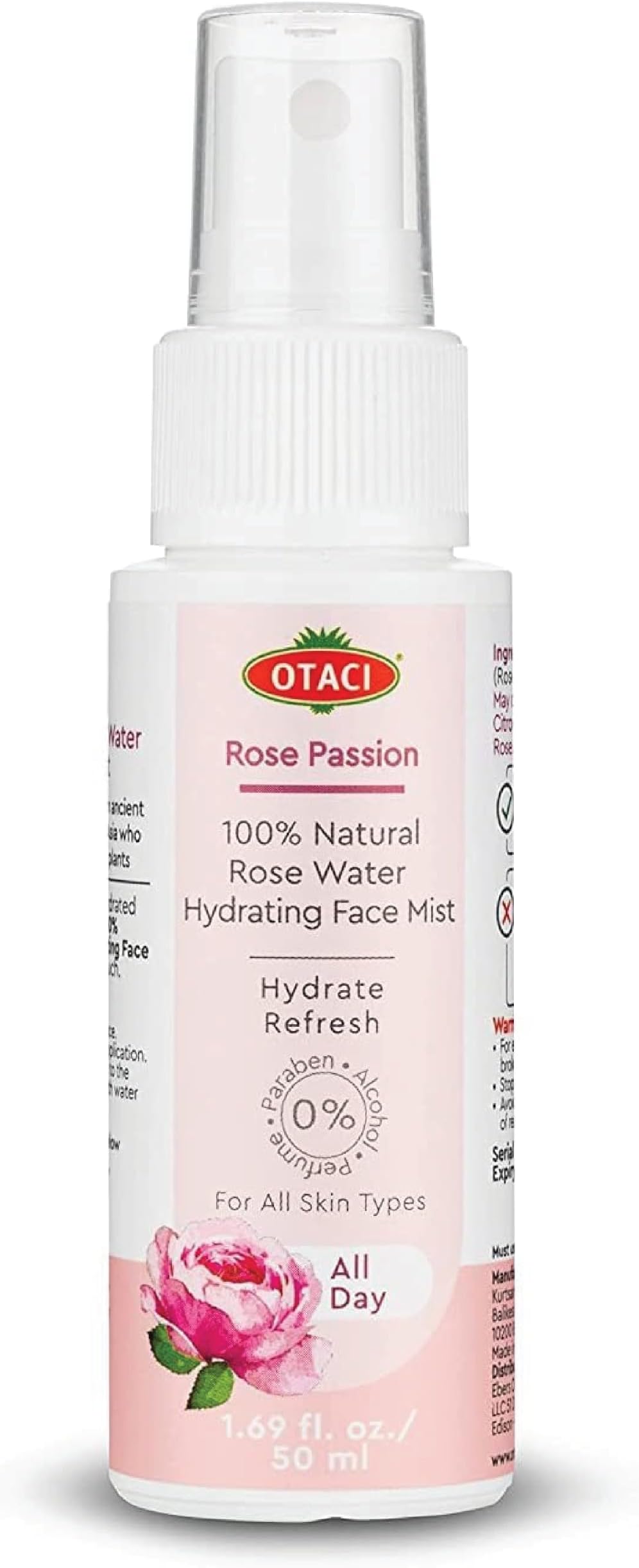 OTACI | Rose Passion Cleansing Foam | Rose Damascena | 50 ml