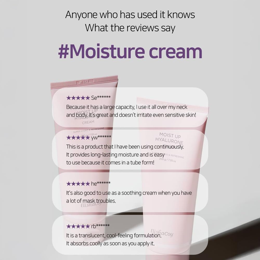 Elishacoy | Moist Up - Moist Up Super Hyalurone Cream 200g (7.05 oz)