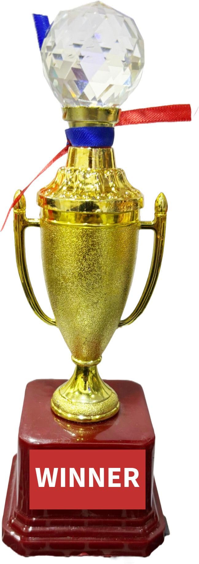 Best Performer Plastic Trophies, Award Gold, Cup Winner F-359_Dn Trophy (9 inch)-picture-19