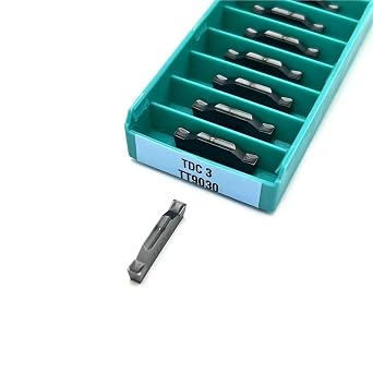 TDC3 TDC4 10PCS TDC TDC3 TDC4 TT9080 TT9030 Turning Tools CNC Lathe Face Grooving Carbide Parting And Grooving Inserts TDC3 10PCSTDC 3 TT9030