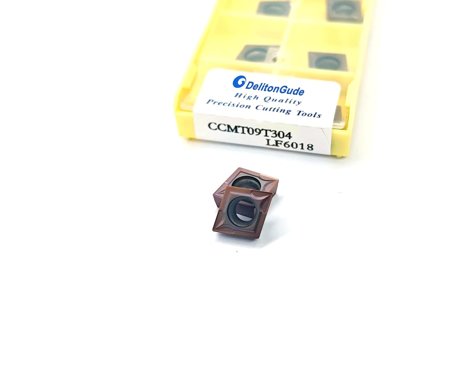 10Pcs APMT1604PEER-XM Lathe Indexable Solid Carbide Milling Turning Insert for The Finishing of Steel and Other Hard Metal HRC60 (APMT1604PEER-XM TF618)