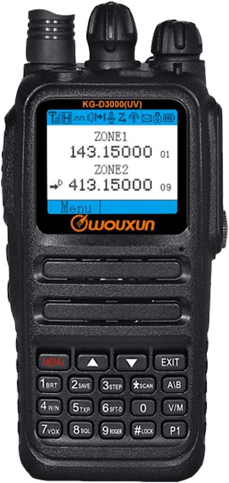 Nеw Arrіvаlѕ WOUXUN KG-D3000 (UV) Dual Band Digital DMR and Analogue VHF & UHF Portable Two Way Radio Dual Time Slot