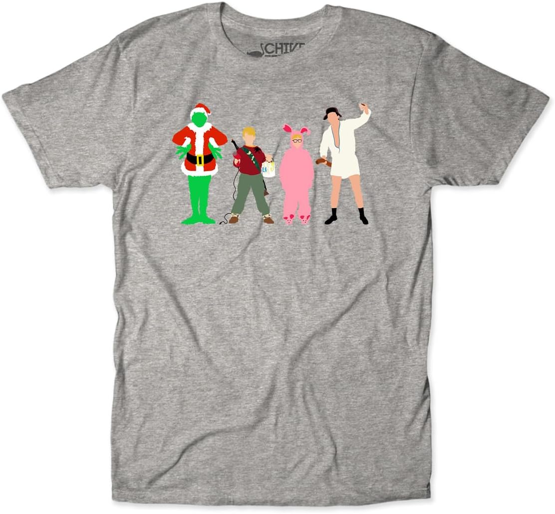 Holiday Team Funny Christmas Movie Mashup Holiday Season Unisex T-Shirt