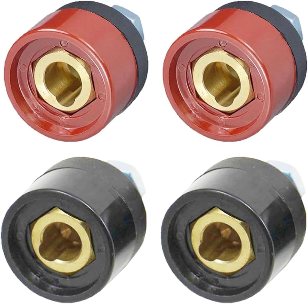 RIVERWELD TIG Welding Cable Panel Connector Socket DKZ35-50 315A 2pcs