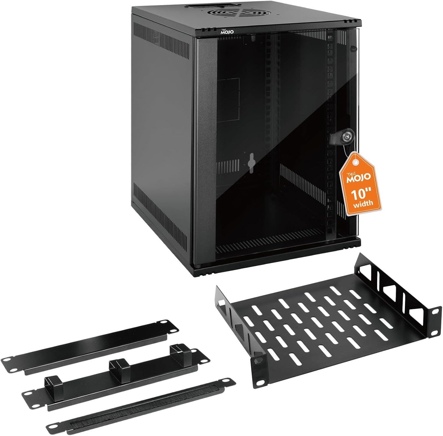 10 Inch Rack Table Amazon.com: Tecmojo 9U 10 inch Rack, Wall Mount Network Cabinet Set,12 ...