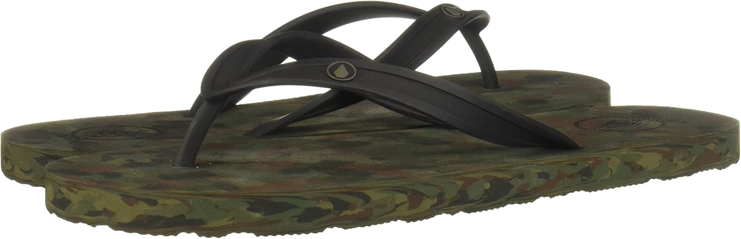 Vista 8 de Volcom Sandalias Rocker para hombre, Gris (Grey Combo), 7