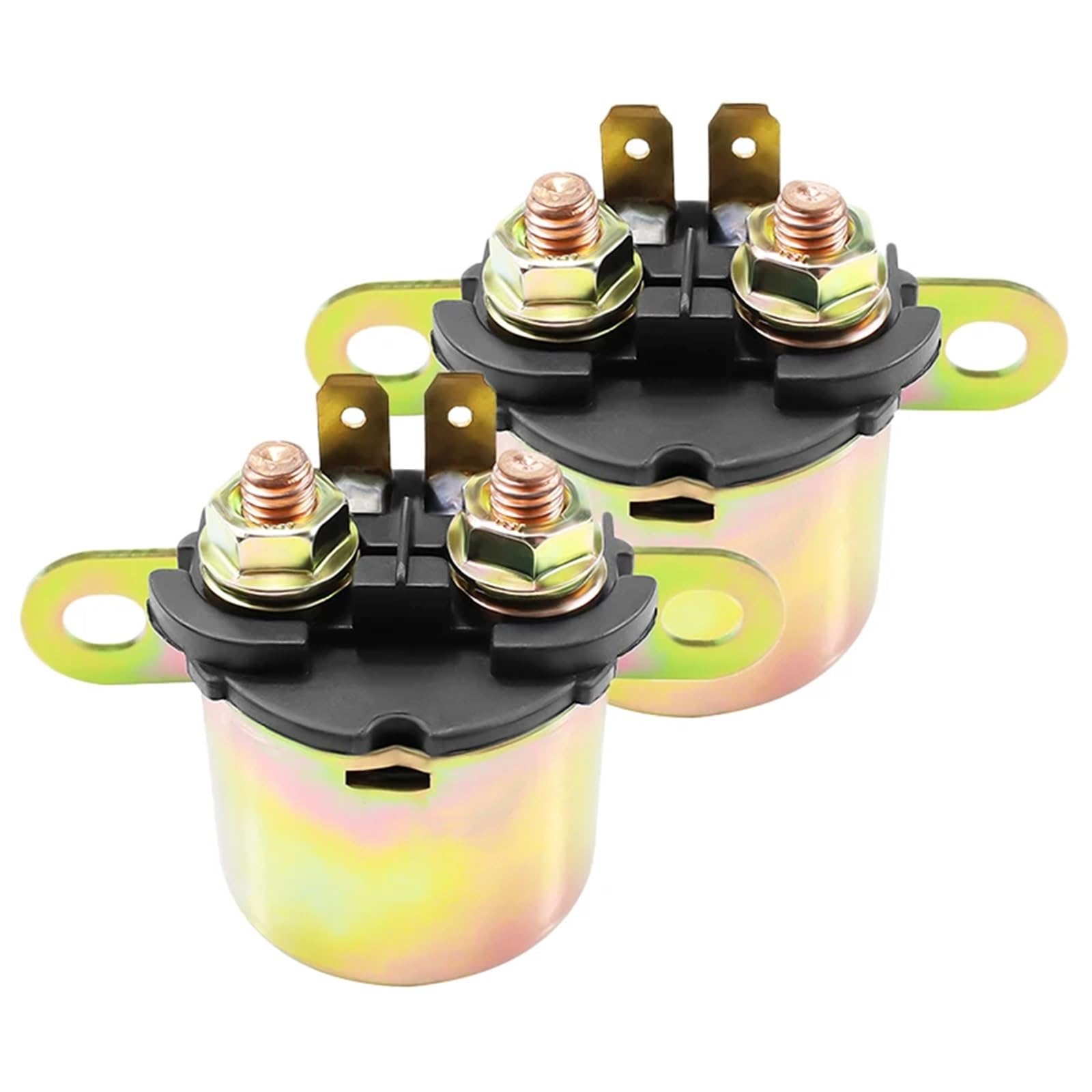 Moto avviamento Relè Compatibile con Ski-Doo per MXZ1000 SDI per Renegade X per RT 2006-2007 Bobina Elettromagnetica per Sostituzione Relè(2 PCS)