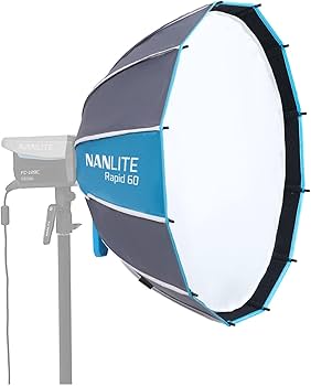 Amazon | NANLITE Rapid 60 SB-FM-RP60 パラボリックソフトボックス FM