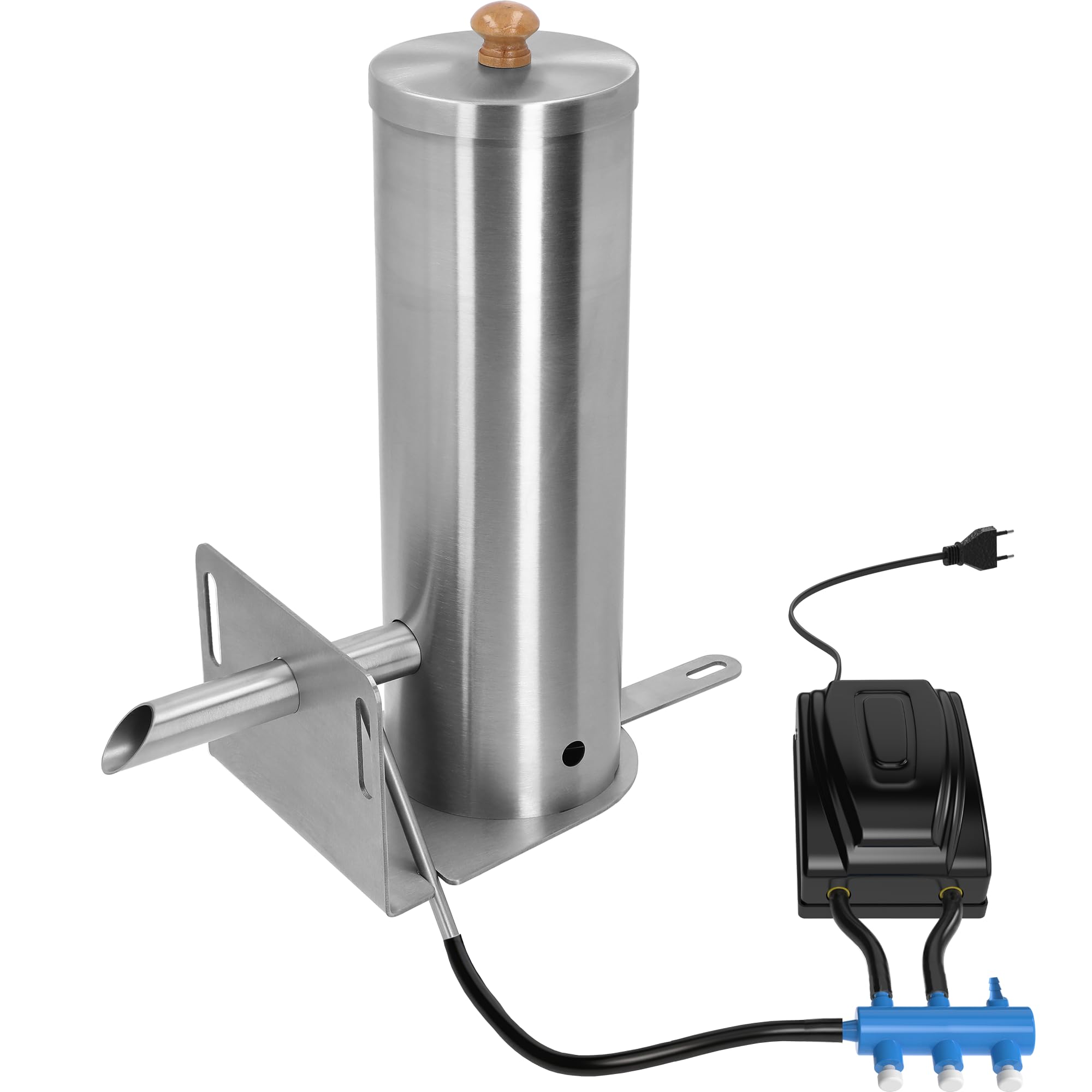 Browin Rauchgenerator DragON Jet 4 LITE mit Pumpe | Kaltrauchgenerator aus Edelstahl | für jeden Räucherofen | innovative Düse | Perfekter Rauchgenuss für exquisite Geschmackserlebnisse | 330153