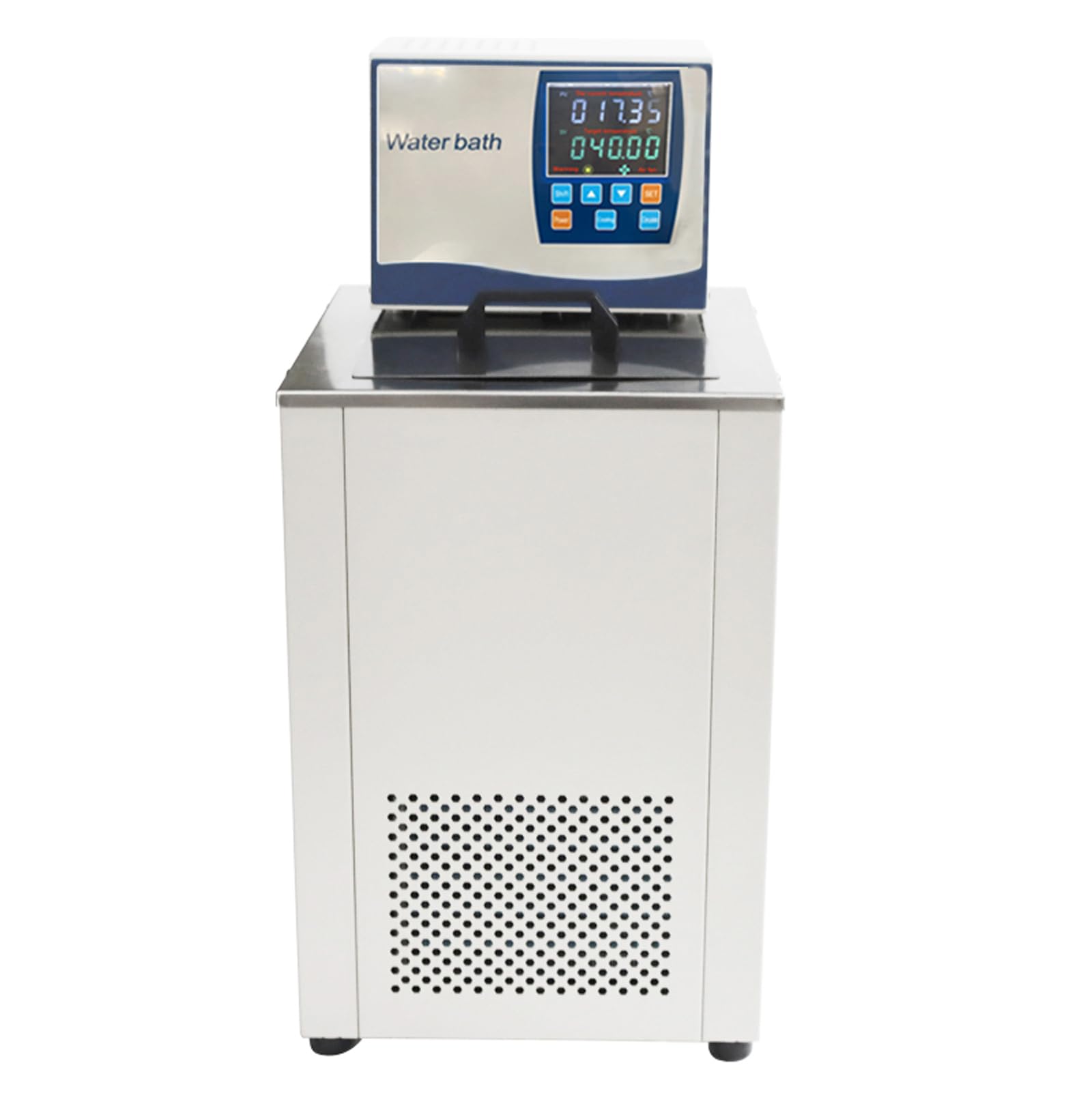 INTBUYING -5?-100? Laboratory Chiller Circulator, 6L Low Temperature Cooling Liquid Circulator, Lab Recirculating Chiller, Water Bath Recirculating Water Cooling Chiller with 110V-220V Transformer