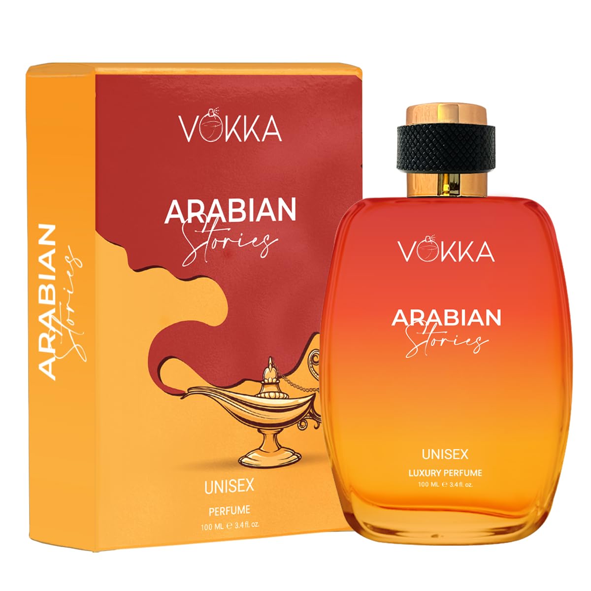 Vokka Arabian Stories 100ml Perfume | Unisex Luxury Long Lasting Arabian Perfume For Men And Women | Arabic Fruity Scent Eau De Parfum | EDP Fragrance for Gift | Notes: Fruity Musky-image-15