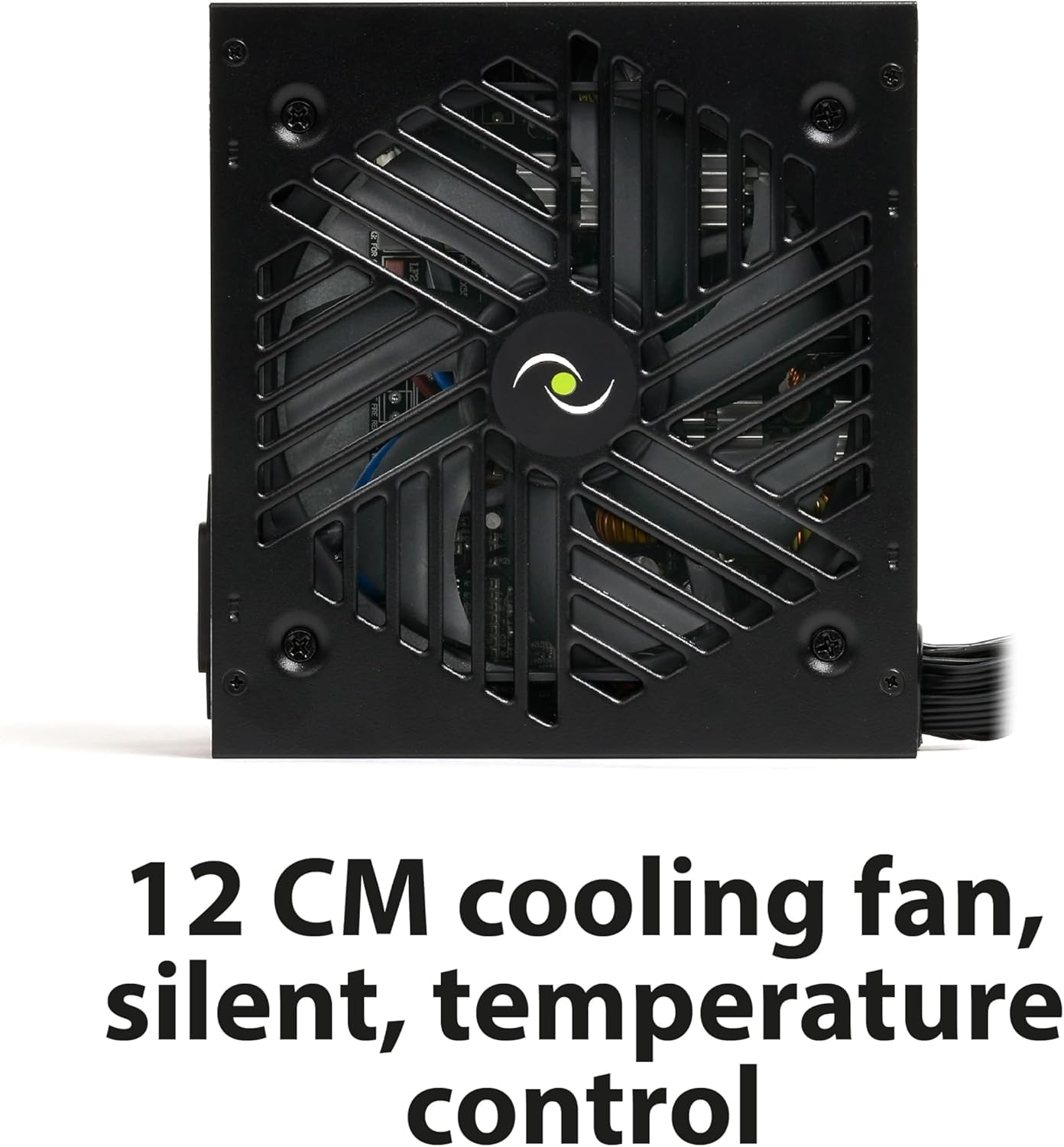 Tecnoware Alimentation Free Silent Pro 550 pour PC Avancés avec Carte Graphique NVIDIA GeForce GTX - RTX, Ventilateur Silencieux, connecteurs PCI-E, CPU 4+4, SATA, Molex.