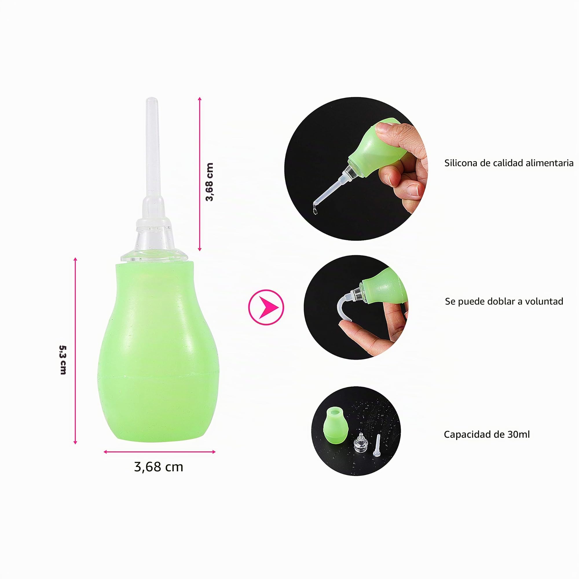 20/50MLBaby Bird Parrot - Jeringa de alimentación manual con 6 tubos curvados y cucharas de alimentación de metal de acero inoxidable (50 ml)