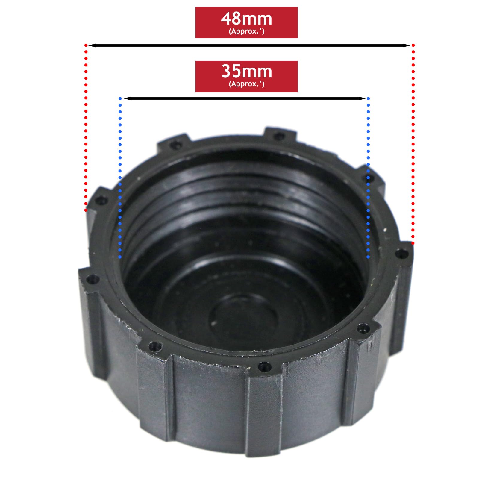 Bouchon De Réservoir Pour Tondeuse Kawasaki - Compatible TJ27, TJ35E, TJ45E