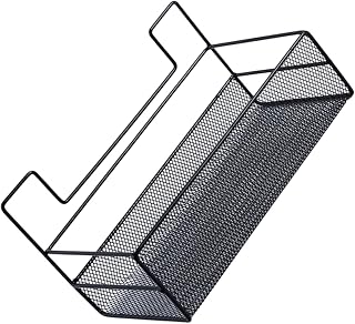 Alipis Wall Mounted Bathroom Shelf No Drilling Hanging Storage Basket Waterproof Wire Organizer for Towels and Toiletries Space-Saving Bathroom Accessory