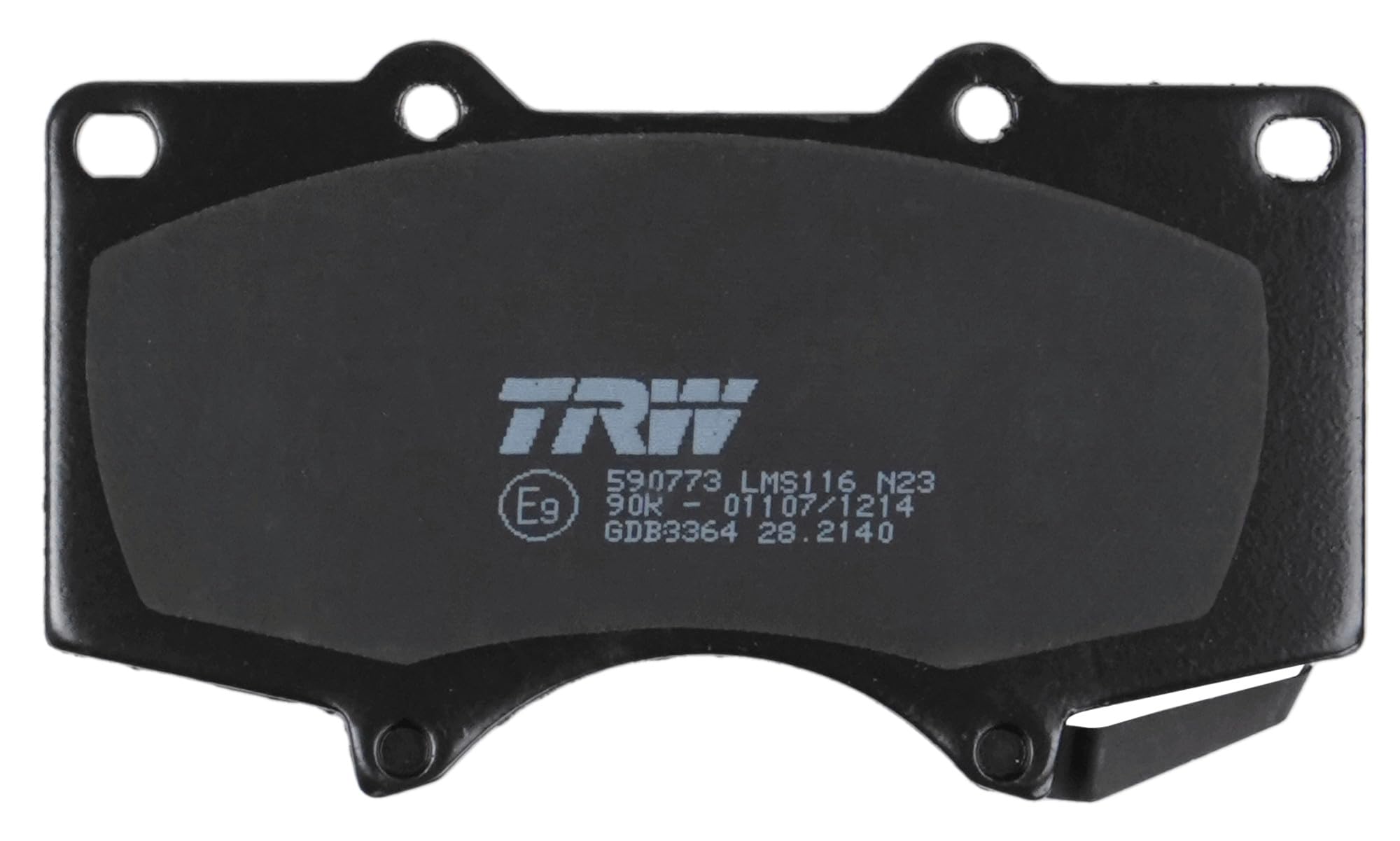 Amazon | TRW ブレーキパッド フロント用 レクサス, ミツビシ, トヨタ