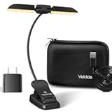 14 LED Book Light with Charger & Travel Case&comma; Cover Both Page&comma; Warm&sol;White Reading Light with Clamp&comma; Lightweight Eye Care Book Lamp&comma; Great for Readers