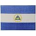 Nicaragua Flag Embroidered Patch Nicaraguan Iron On Sew On National Emblem