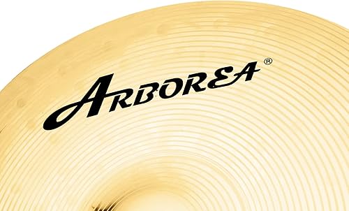 Miniatura 9 de Arborea Paquete de platillos de aleación de platillos de tambor juego de platillos de 14"/16"/18"/20" más bolsa de platillos gratis 5 piezas