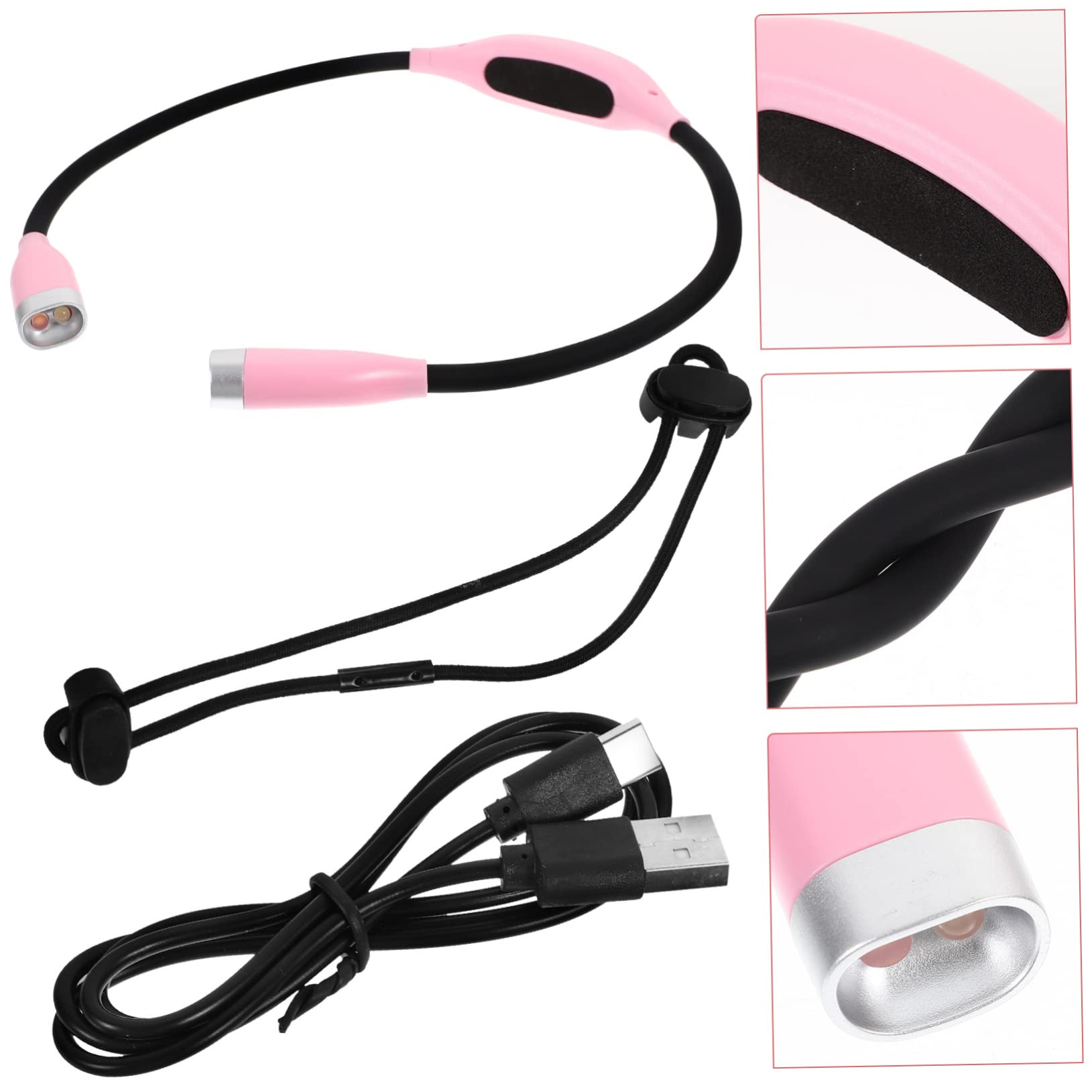 DOITOOL Lampada Portatile Ricaricabile USB per Lettura Letto Scrivania Ergonomica