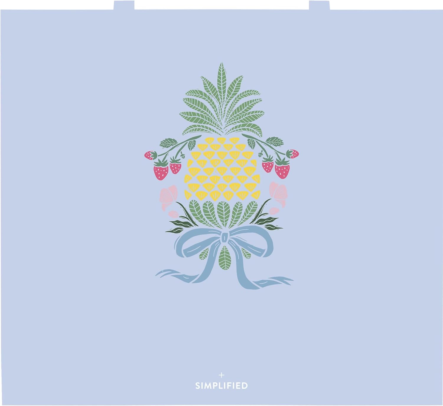 Tervis Venture Lite Simplified - Pineapple Garden Made in USA Double Walled Insulated Tumbler Travel Cup Keeps Drinks Cold & Hot, 24oz Water Bottle, Classic