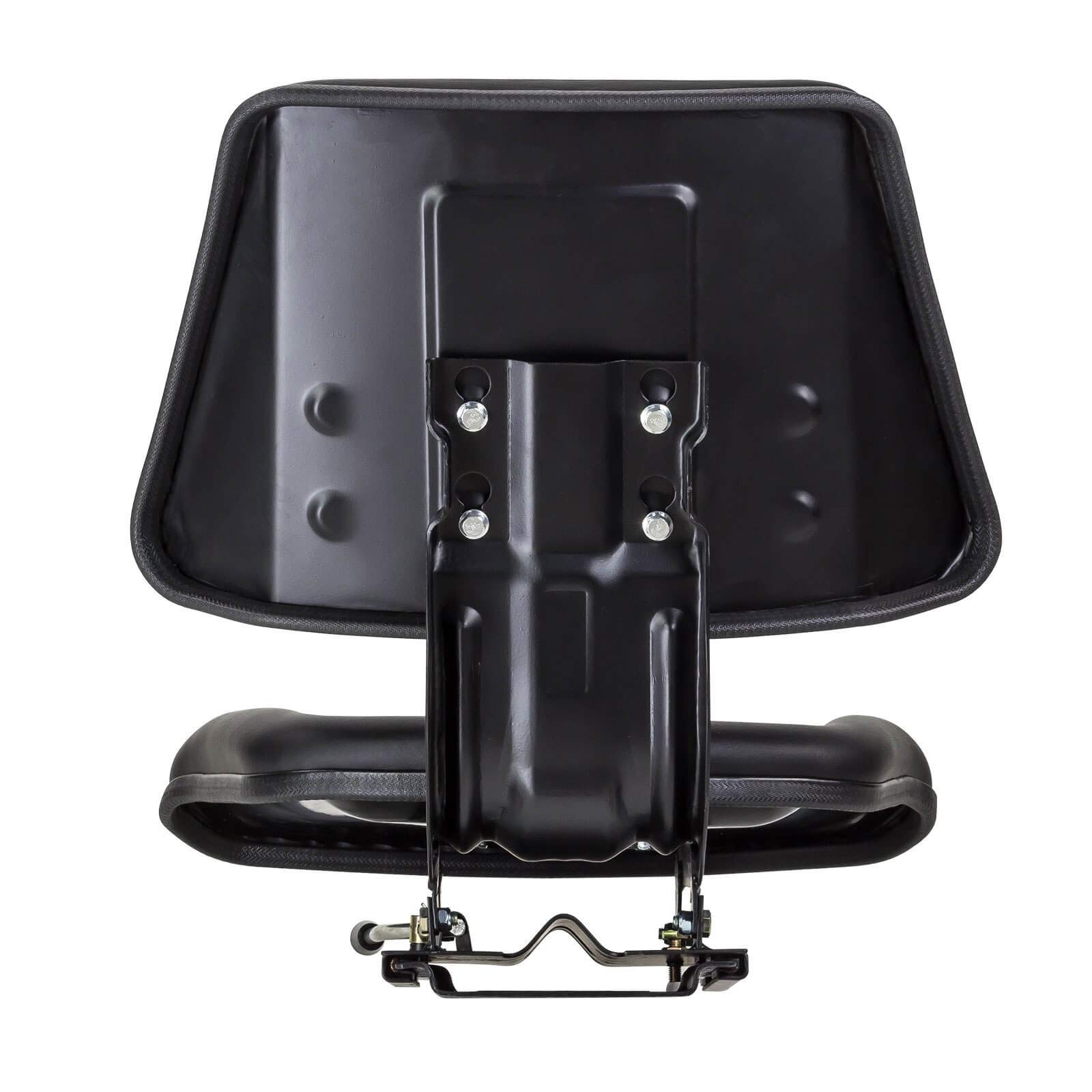 DEMA Universal Traktorsitz Schleppersitz Eco OF – Robuster Traktorsitz, Belastbar bis 130 kg, Schwarz