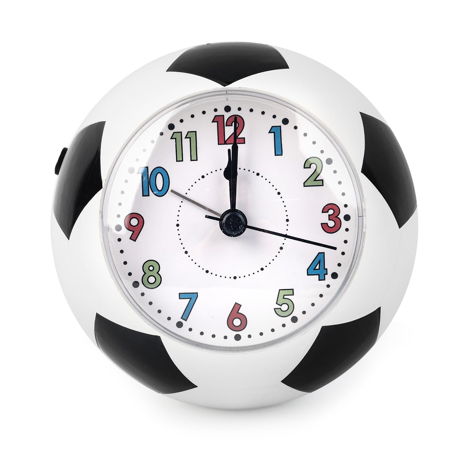 Aitsite Tema Calcio Sveglia per Bambini per Ragazzi e Ragazze, Senza Ticchettio con Sveglia Analogica, Luce Notturna, Sveglia Educativa per Bambini che Iniziano la Scuola, Ragazzi e Ragazze
