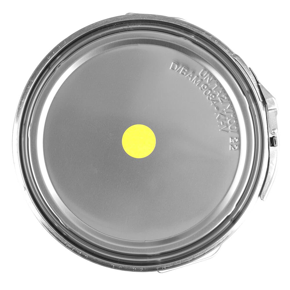 2-Komponenten Hallenbeschichtung PROline-paint, staplerfest, gelb, 5 Liter, Art.-Nr. AM61ZN0365 | Bodenmarkierungsfarbe | Farbmarkierung