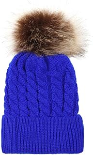 DCUTERQ Baby,Clothing,Baby Boys 0-24m,Accessories,Hats & Caps DCUTERQ Baby Boys Girls Winter Warm Knit Hat Newborn Toddler Kids Crochet Beanie Cap with Pom Pom