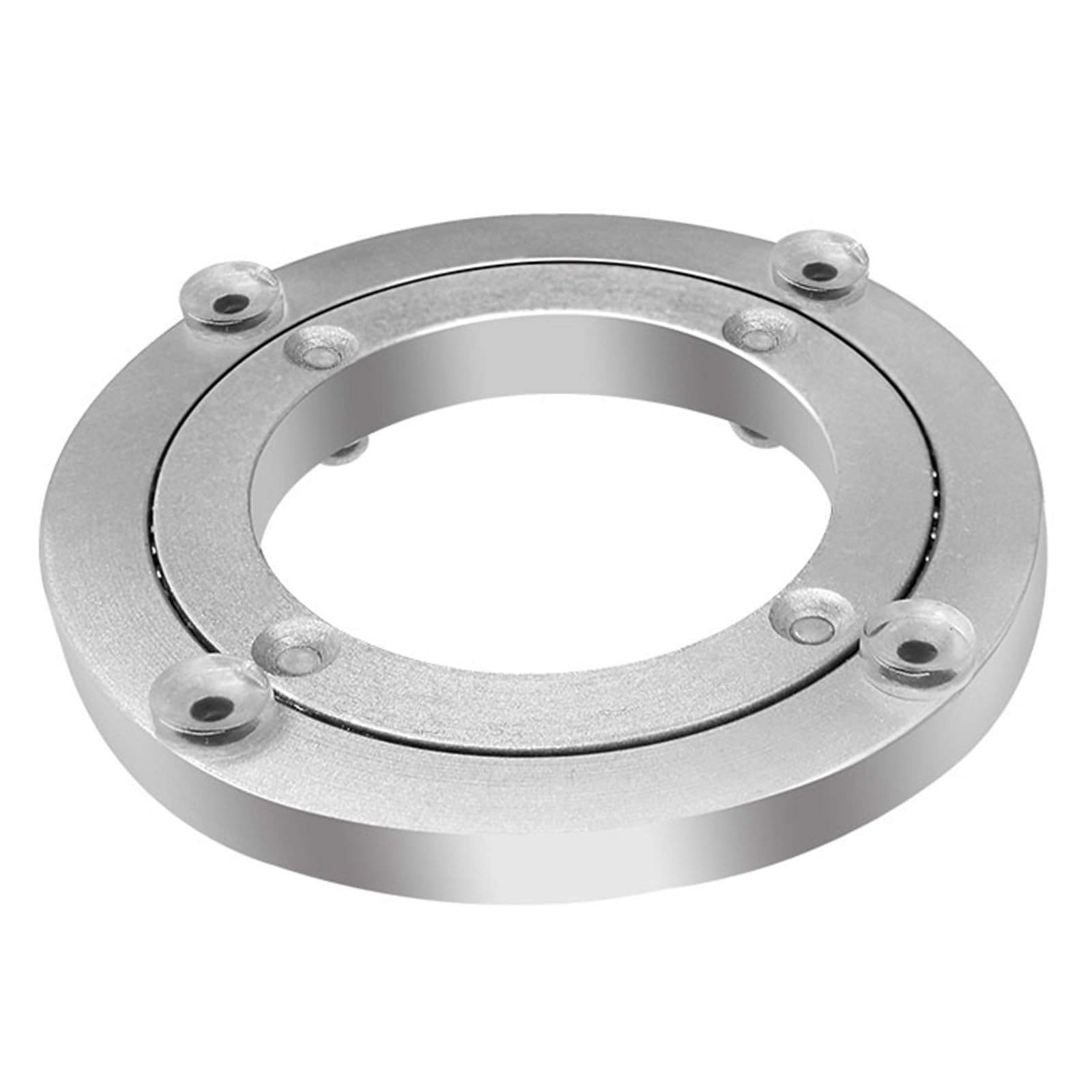 Dining Table Lazy Susan Base Bearing Aluminum Alloy Marble Solid Wood Round Table Glass Table Rotating Home Smooth Track(140mm(5.5inch))